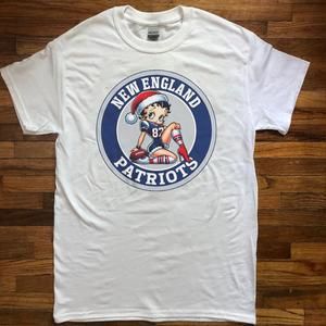 New England Patriots Betty Boop Christmas T-Shirt, Sport Lovers Shirt